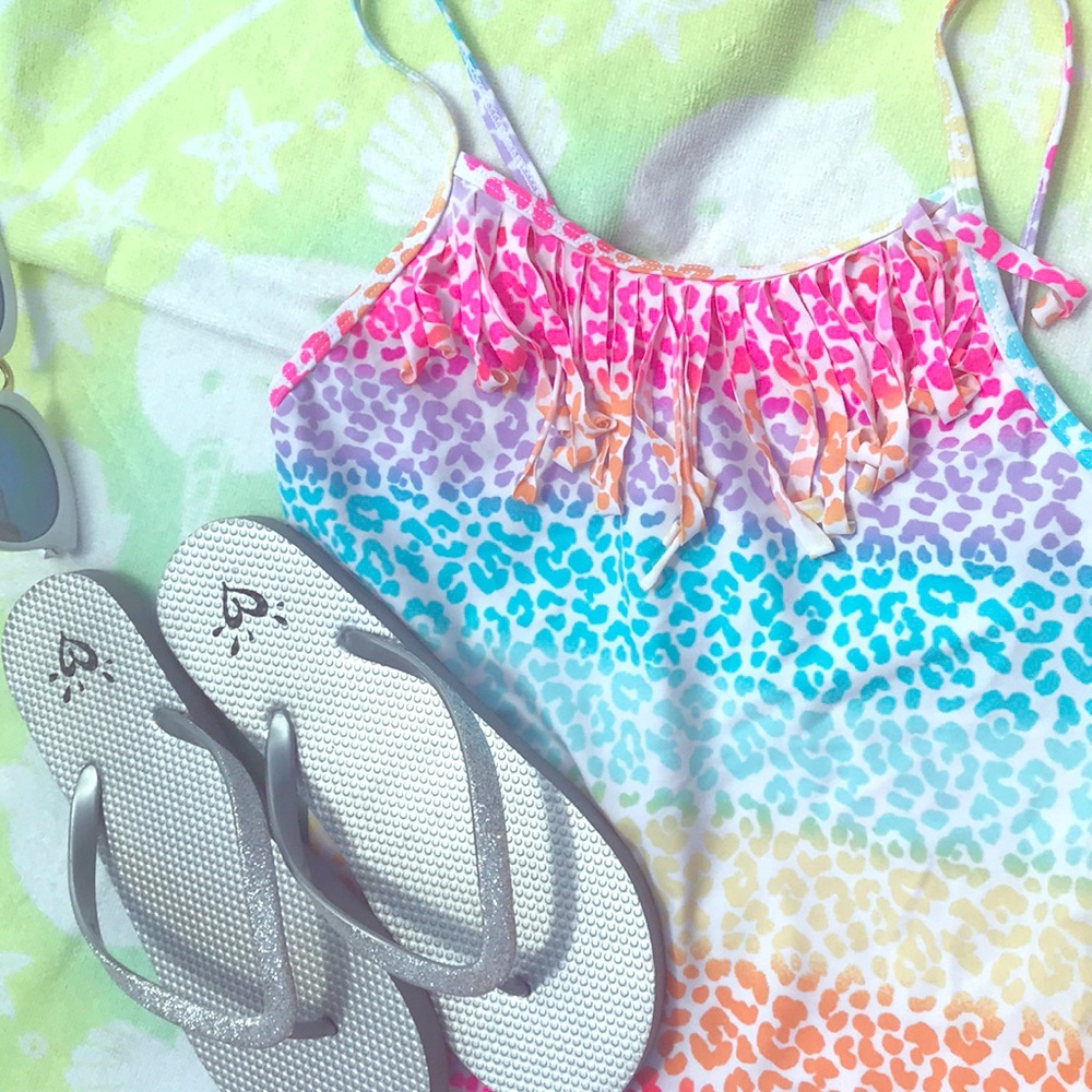 Tankini w/Fringe Detail XL